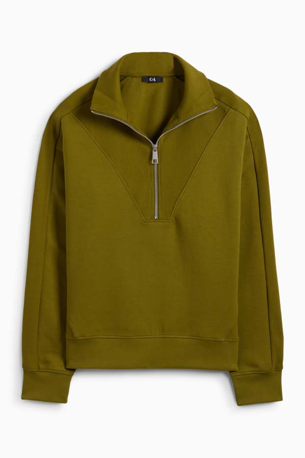 Mujer - Sudadera  - caqui