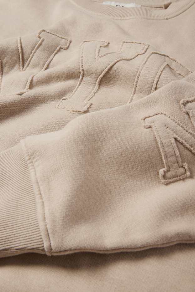 Kinder Jungen - New York City - Sweatshirt - beige