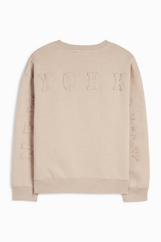 Kinder Jungen - New York City - Sweatshirt - beige