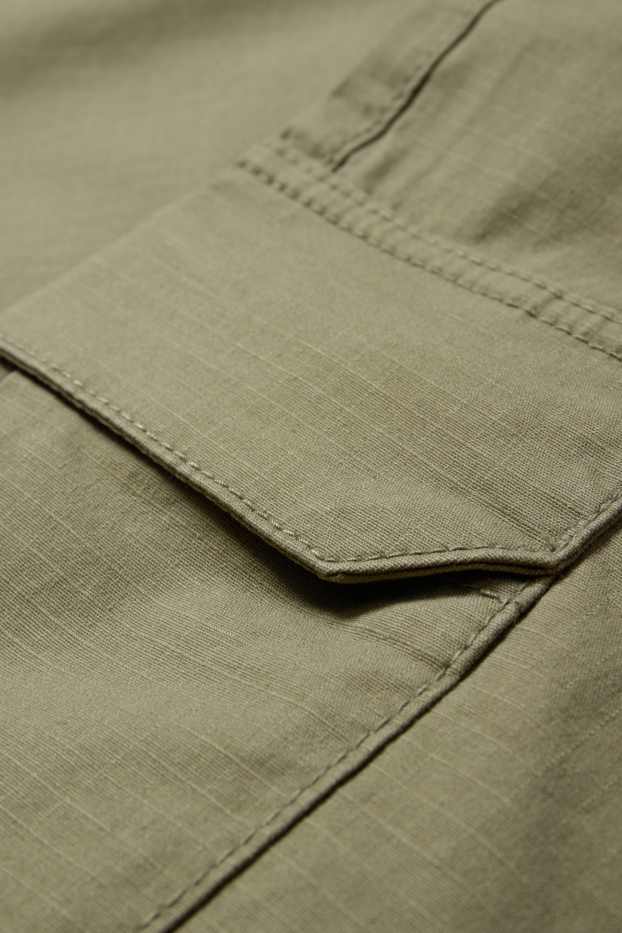Home - Pantalons cargo - texturats - verd
