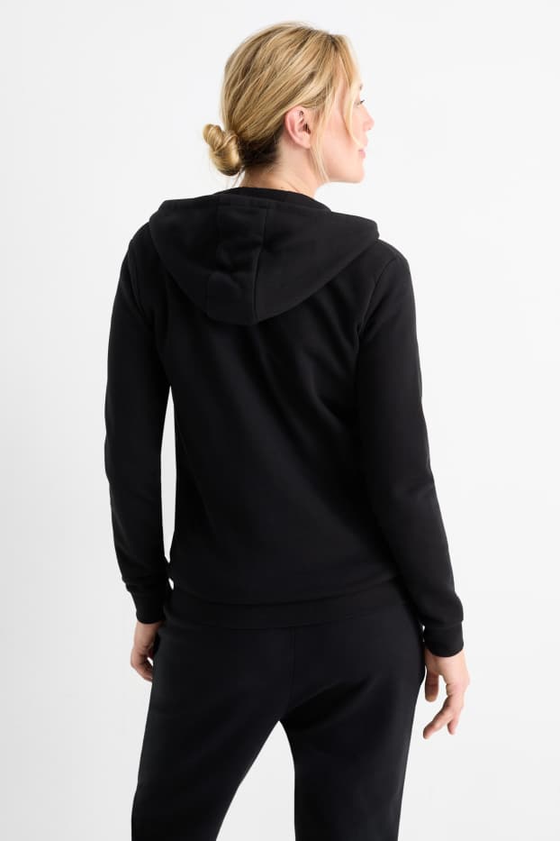 Damen - Still-Hoodie - schwarz