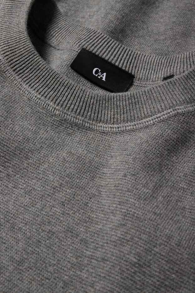 Uomo - Maglione - grigio