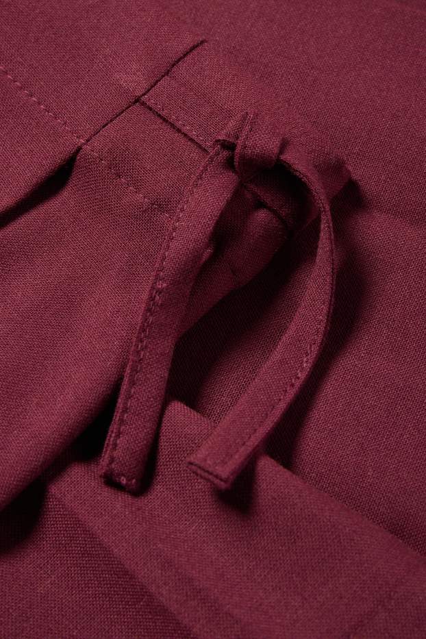 Children Girls - Skirt - bordeaux