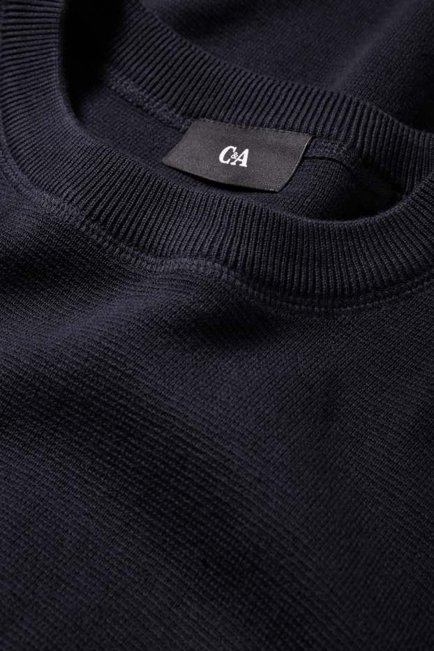 Herren - Pullover - dunkelblau