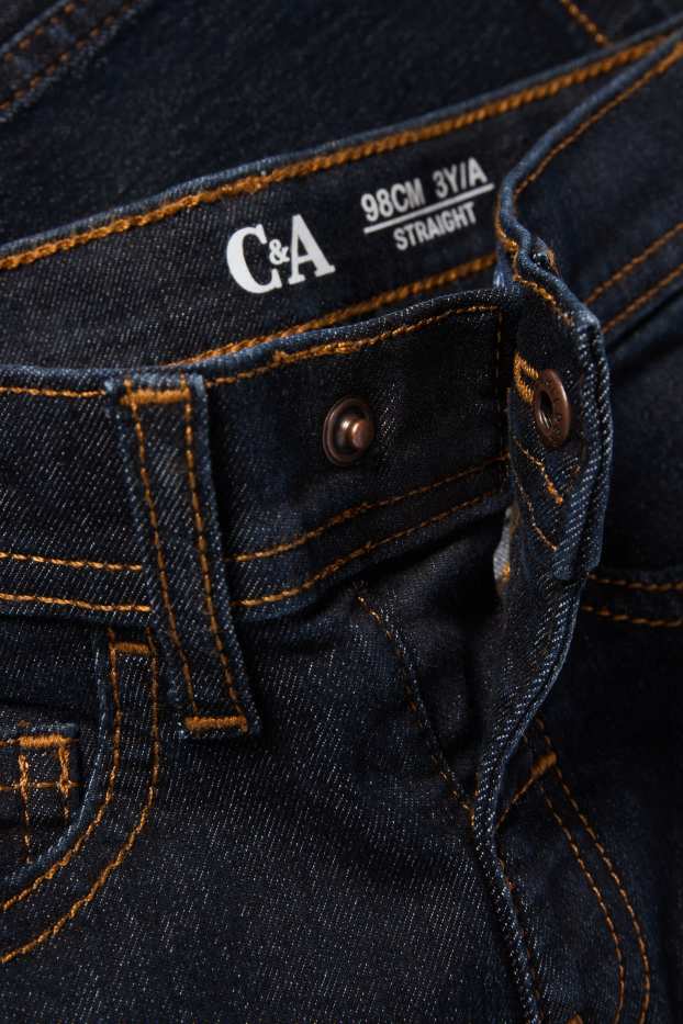 Kinderen: jongens - Straight jeans - jeansdonkerblauw