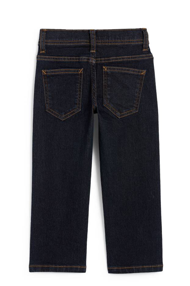 Kinderen: jongens - Straight jeans - jeansdonkerblauw