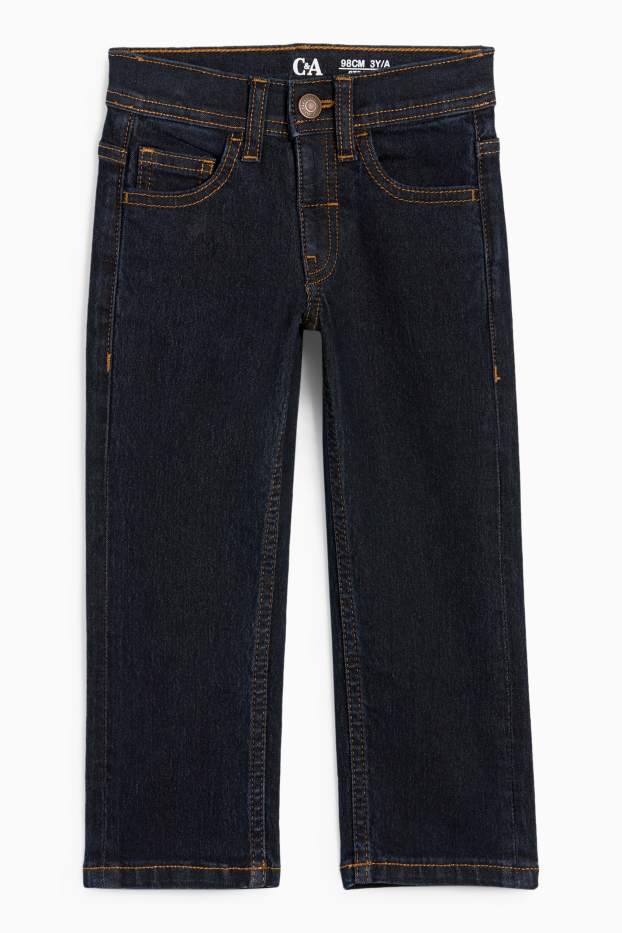 Kinderen: jongens - Straight jeans - jeansdonkerblauw