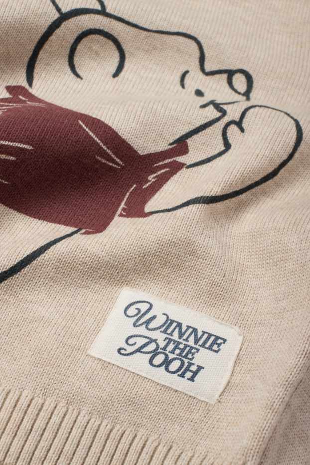 Neonati - Winnie the Pooh - maglione per neonati - beige chiaro