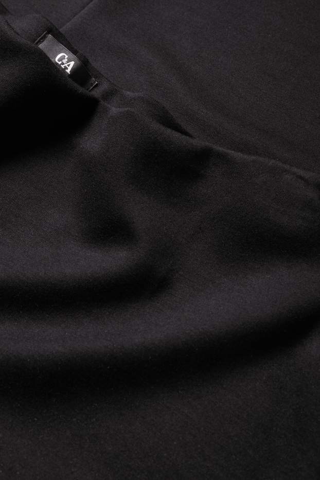 Damen - Feinstrick-Rock - schwarz