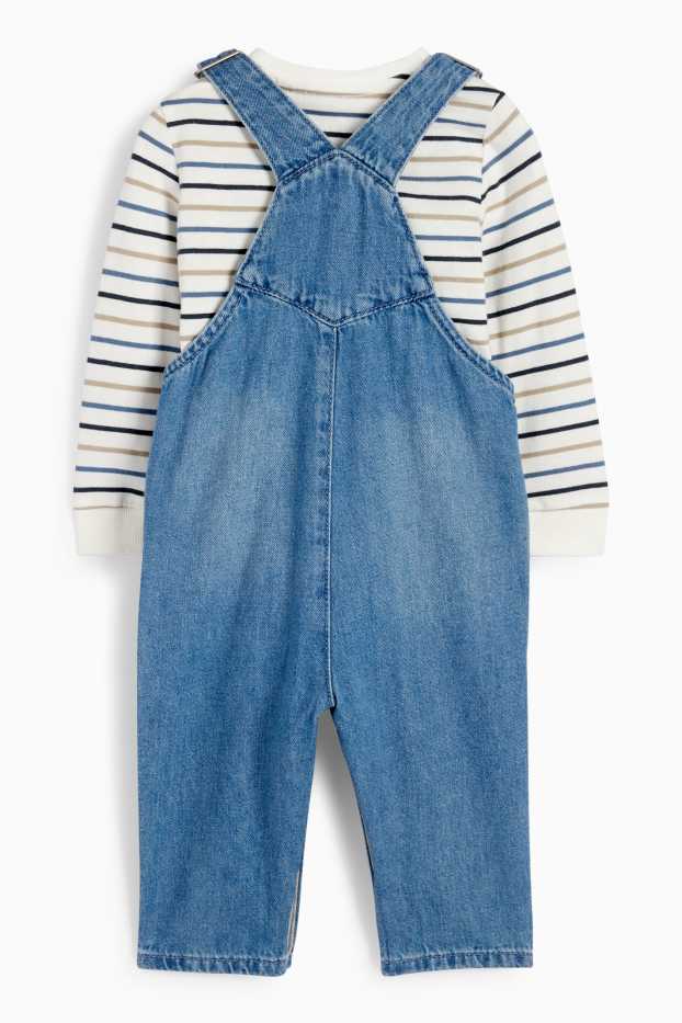 Baby Buben - Baby-Outfit - 2 teilig - blau