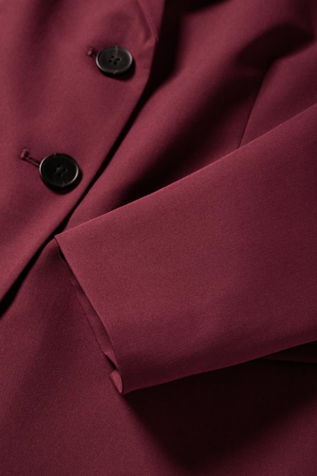 Dona - Blazer formal - entallat - bordeus