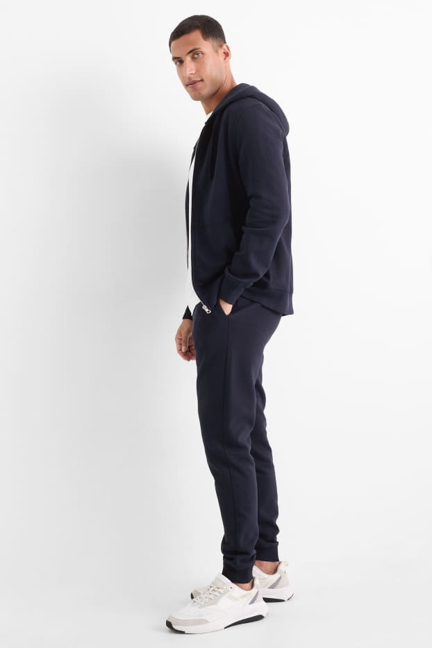 Heren - Joggingbroek - donkerblauw