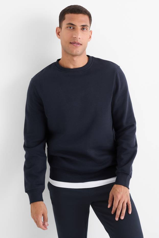Men - Sweatshirt - dark blue