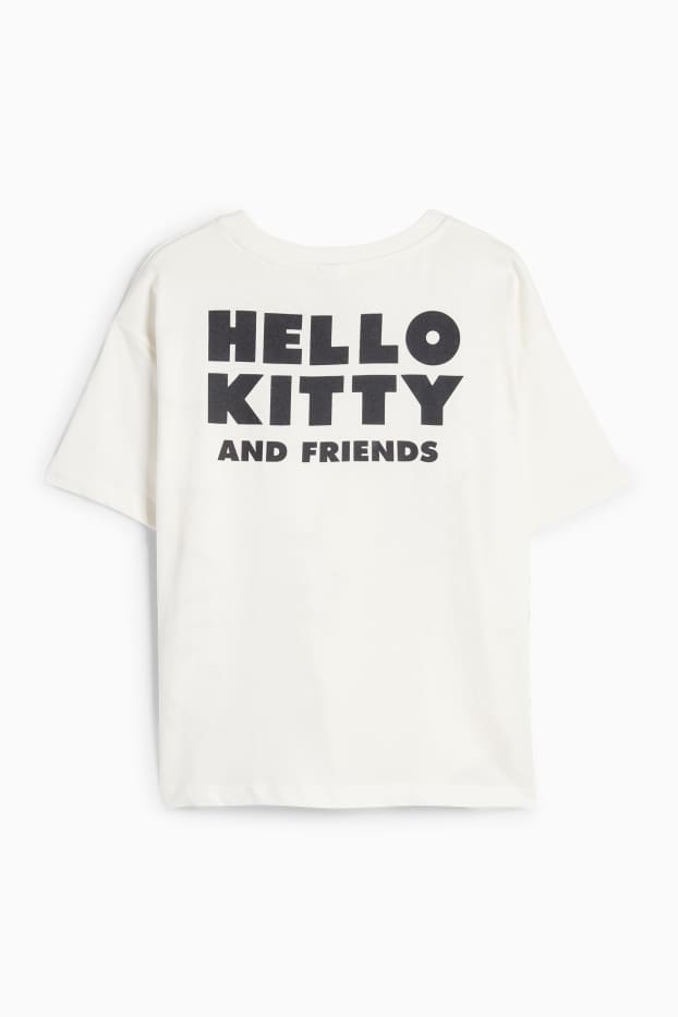 Kinder Mädchen - Hello Kitty and Friends - Kurzarmshirt - weiß