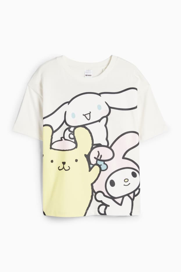 Kinder Mädchen - Hello Kitty and Friends - Kurzarmshirt - weiß