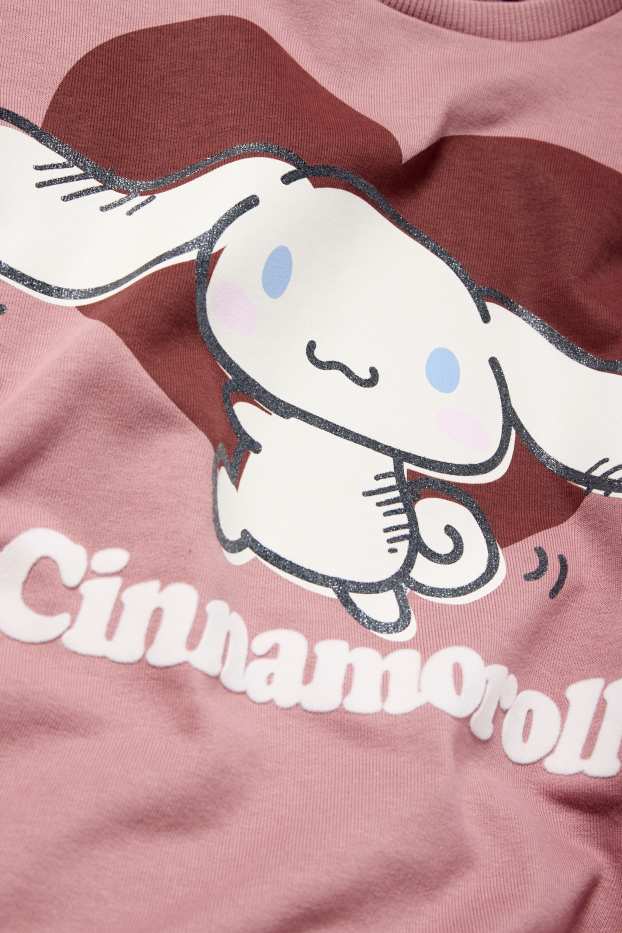 Kinder Mädchen - Cinnamoroll - Sweatshirt - dunkelrosa