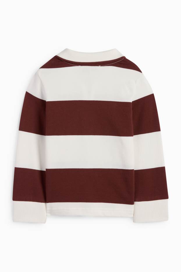 Niños: niños - Polo - de rayas - blanco roto