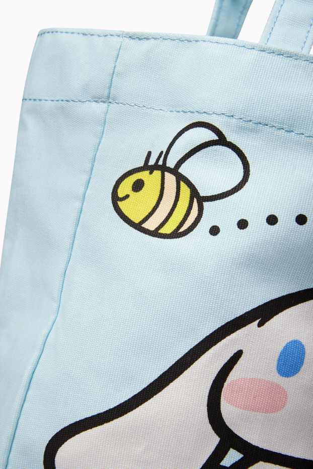 Dzieci dziewczynki - Cynamonka - torba shopper - jasnoturkusowy