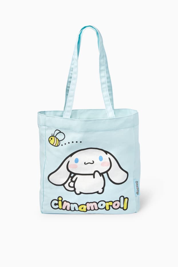 Dzieci dziewczynki - Cynamonka - torba shopper - jasnoturkusowy