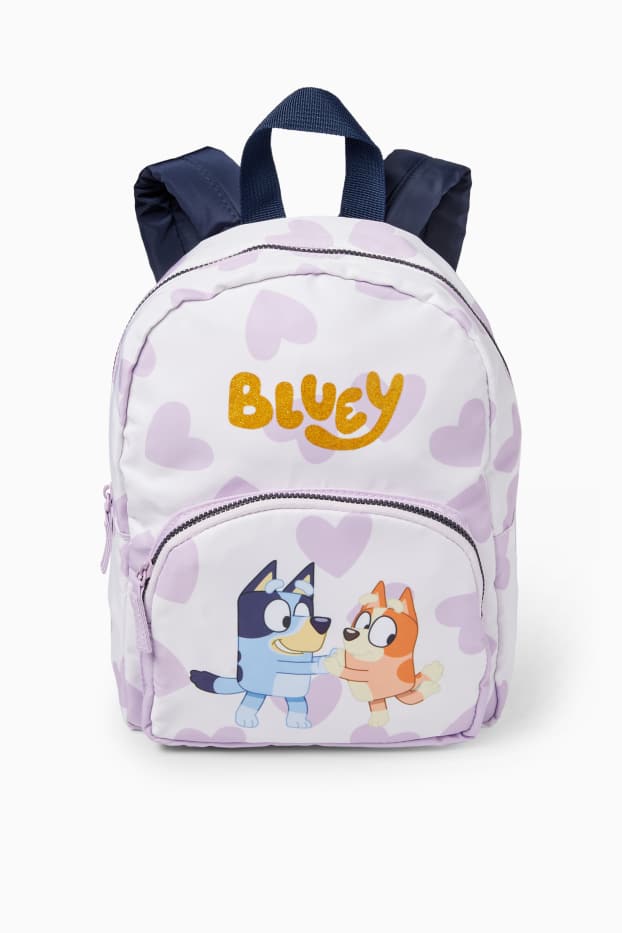 Children Boys - Bluey - backpack - patterned - white