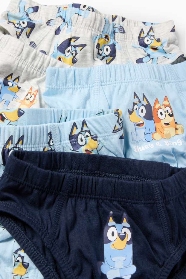 Kinder Jungen - Multipack 5er - Bluey - Slip - hellblau