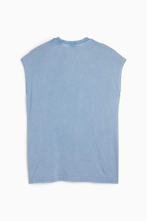 Herren - Tank Top - hellblau