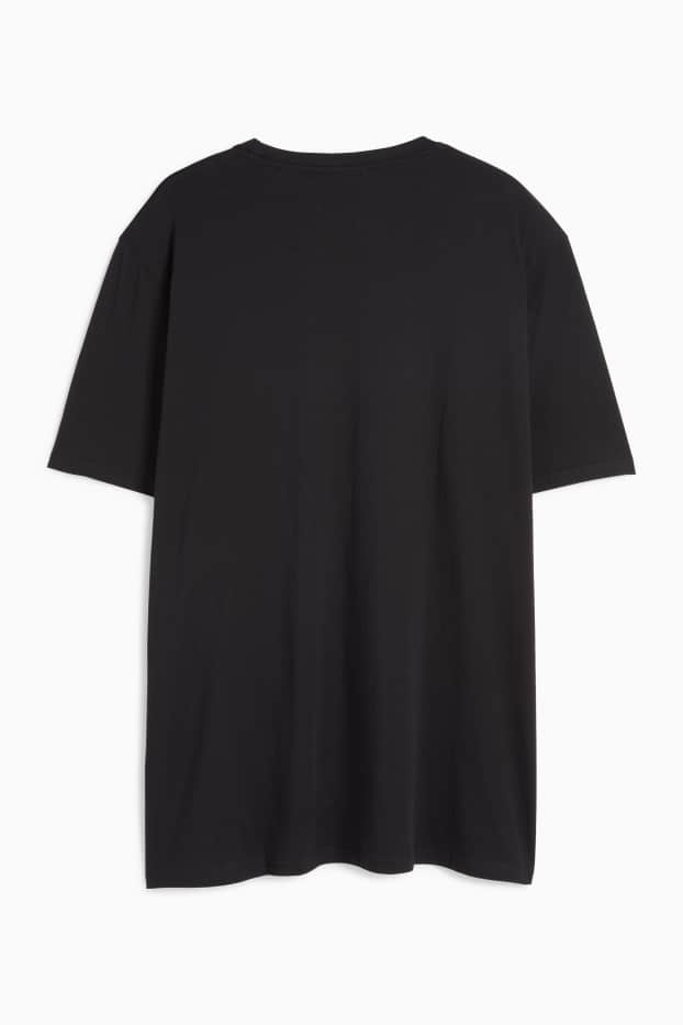 Herren - T-Shirt - Regular Fit - Peanuts - schwarz