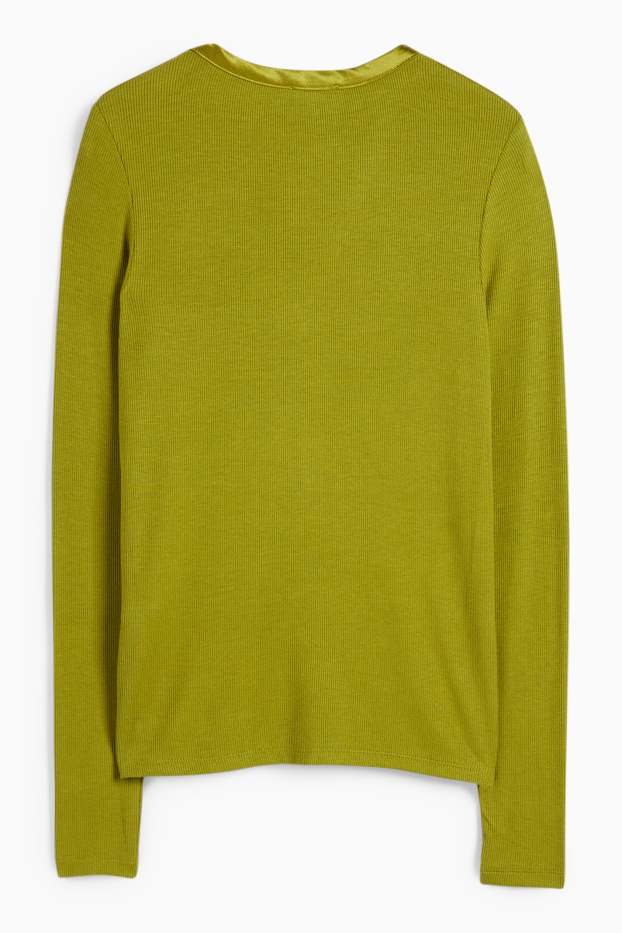 Damen - Strickjacke - grün