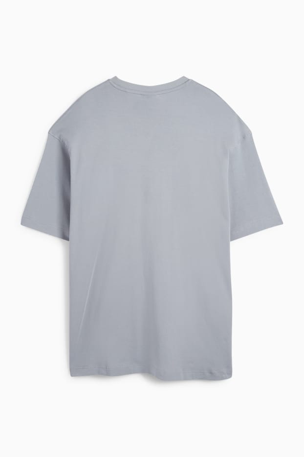 Herren - T-Shirt - Relaxed Fit - grau
