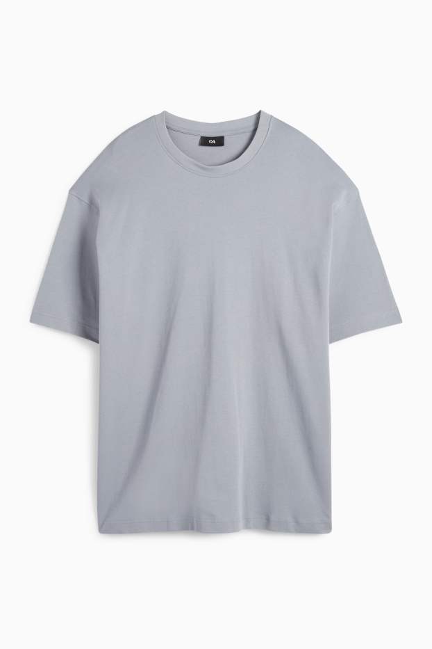 Herren - T-Shirt - Relaxed Fit - grau