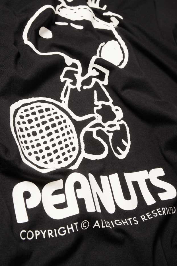 Herren - T-Shirt - Regular Fit - Peanuts - schwarz