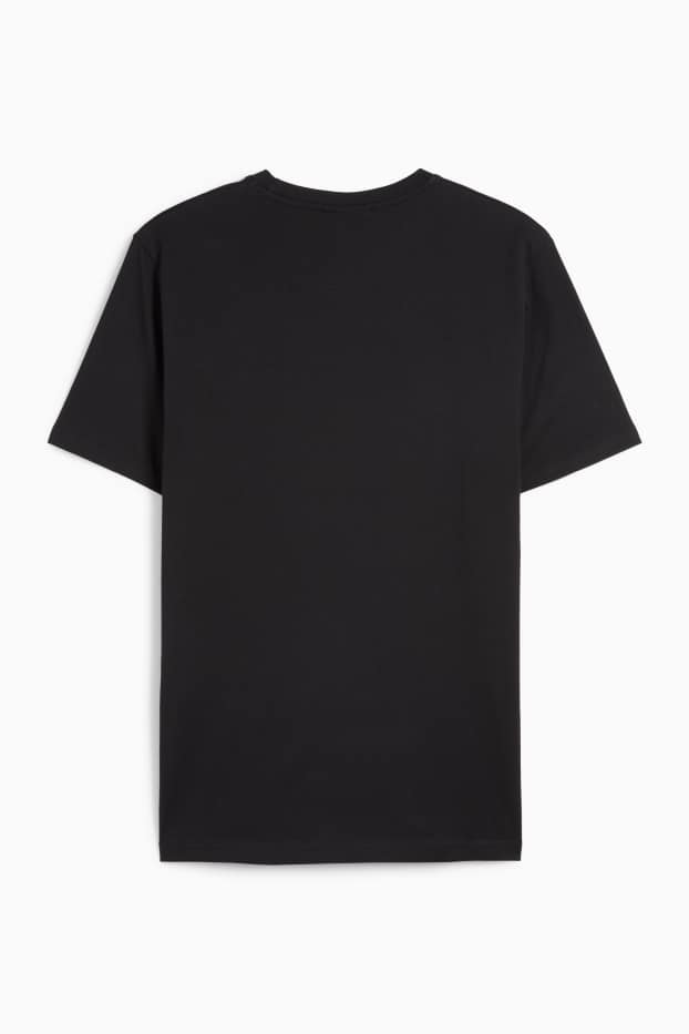 Herren - T-Shirt - Regular Fit - Peanuts - schwarz