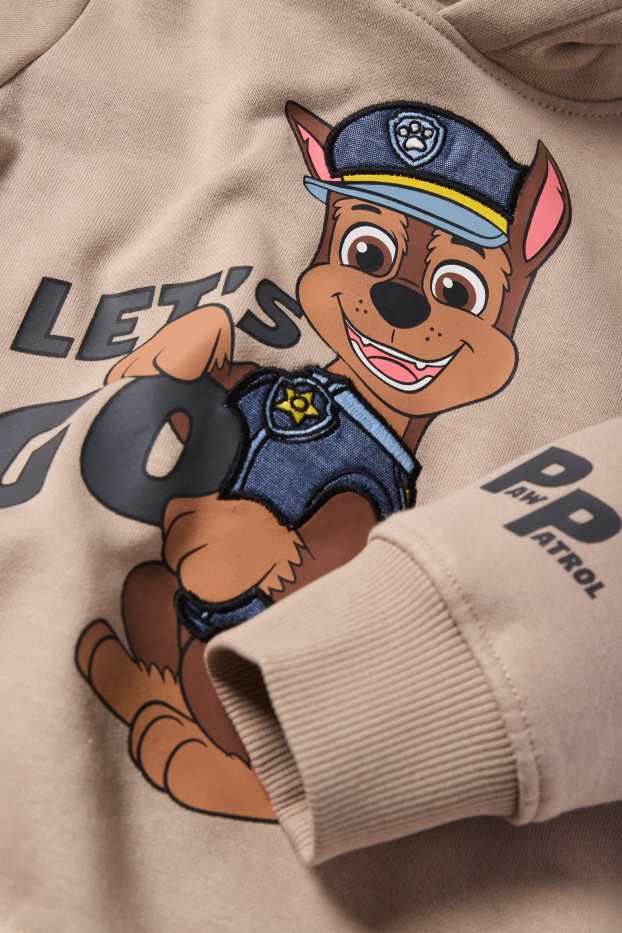 Kinder Buben - PAW Patrol - Chase - Hoodie - beige