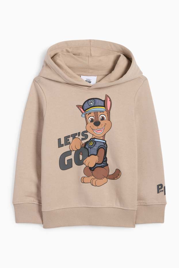 Kinder Buben - PAW Patrol - Chase - Hoodie - beige