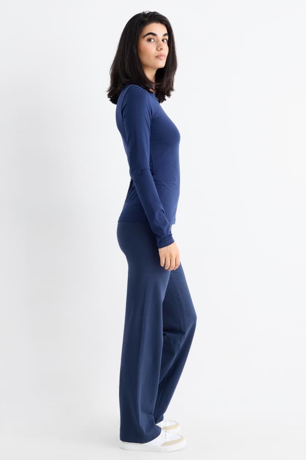Dames - Legging - donkerblauw