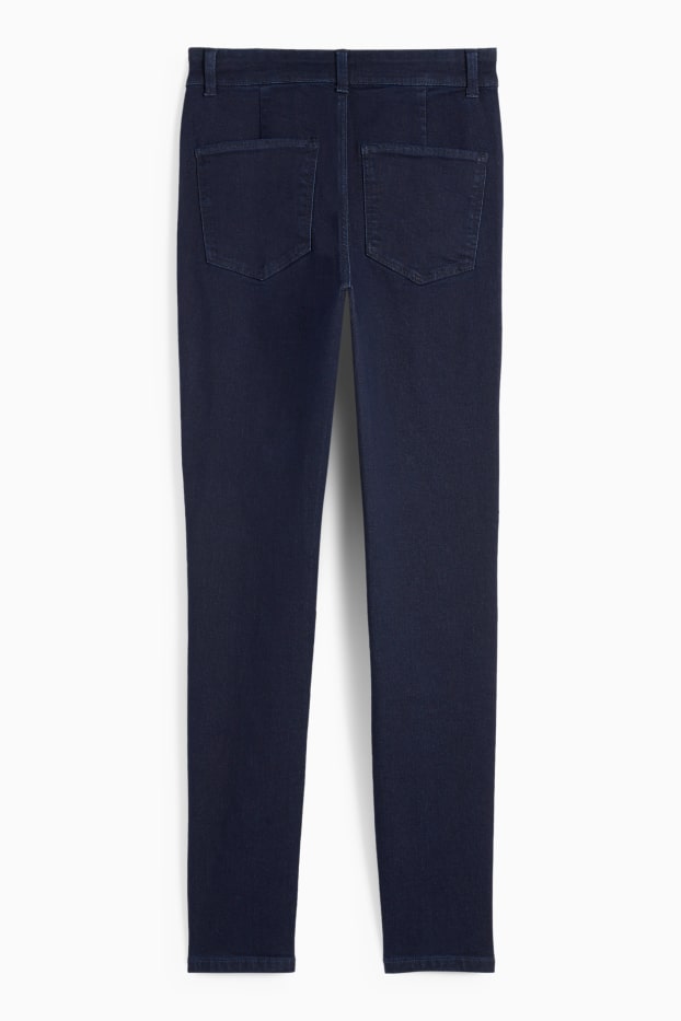 Mujer - Jegging jeans - high waist - vaqueros - azul oscuro