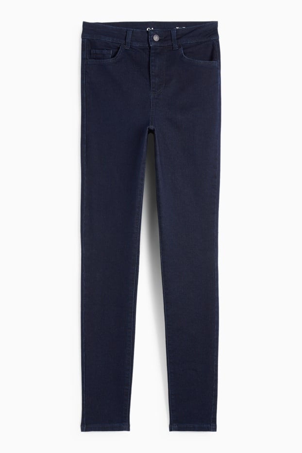 Mujer - Jegging jeans - high waist - vaqueros - azul oscuro