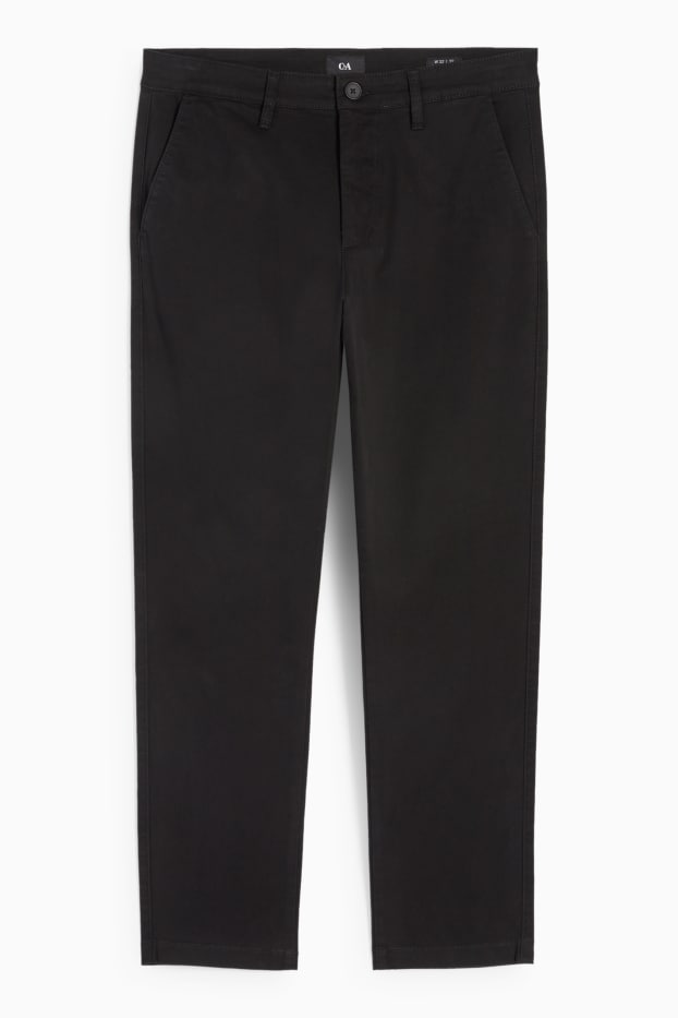Herren - Chino - Regular Fit - schwarz
