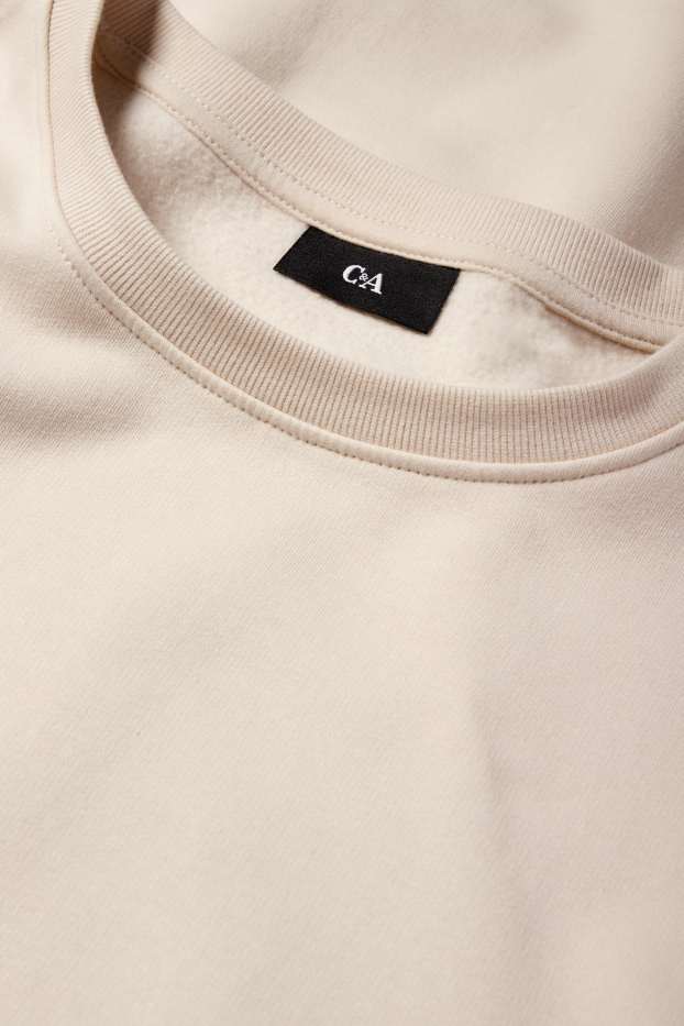 Men - Sweatshirt - cremewhite