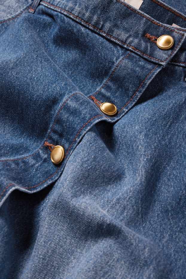 Damen - Jeansrock - jeansblau