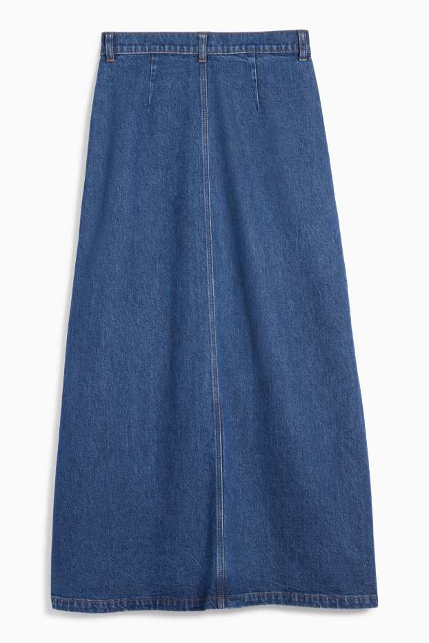 Damen - Jeansrock - jeansblau