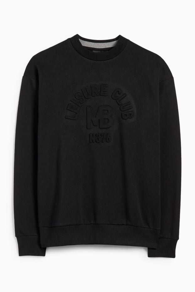 Hommes - Sweat - noir