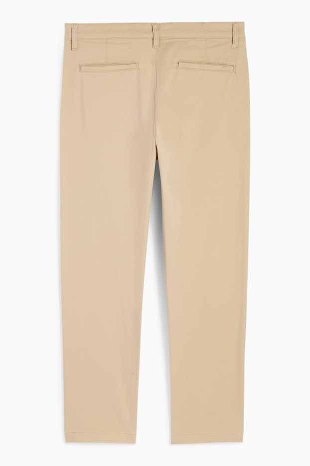 Uomo - Pantaloni chino - slim fit - beige
