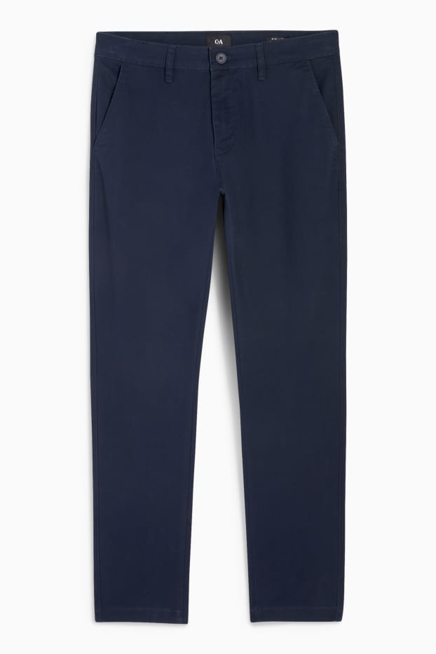 Herren - Chino - Slim Fit - dunkelblau