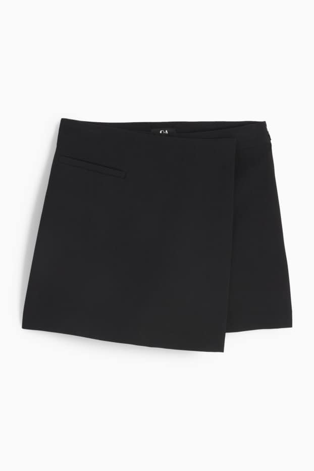 Damen - Skort - schwarz