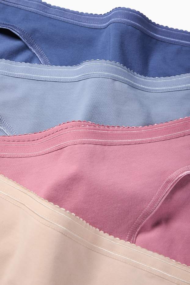 Damen - Multipack 4er - Slip - blau