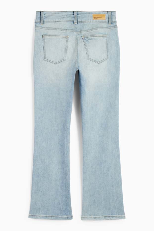 Children Girls - Bootcut jeans - LYCRA® - denim-light blue