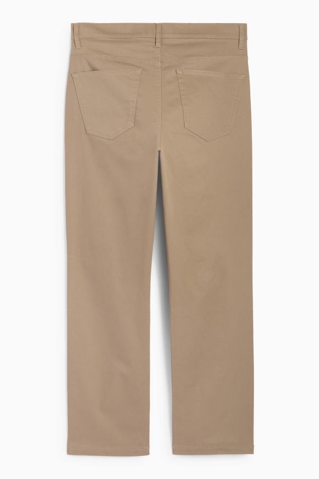 Pánské - Kalhoty - regular fit - béžová