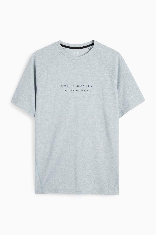 Hombre - Camiseta funcional - relaxed fit - azul claro