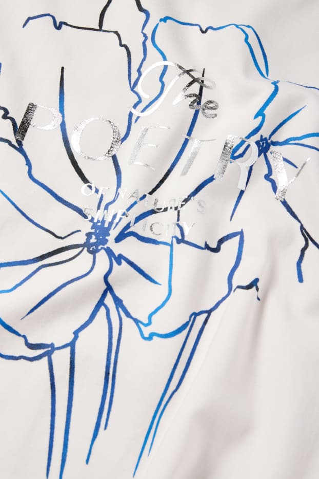 Donna - Maglia a maniche lunghe - bianco